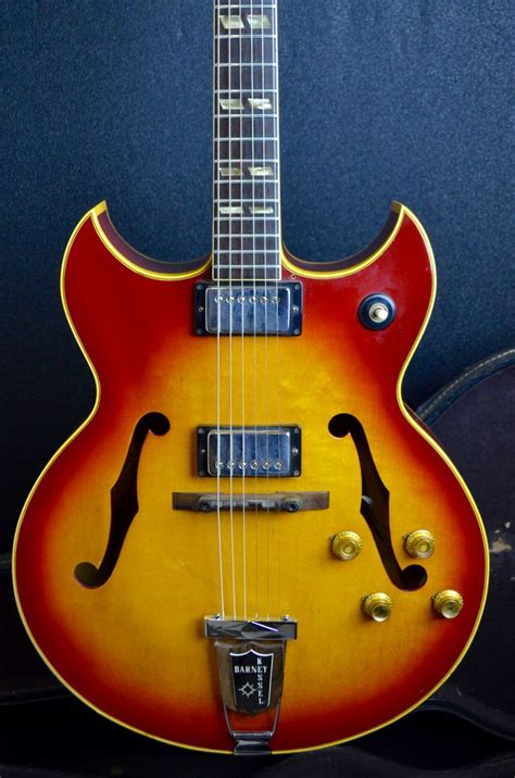 1966 Gibson Barney Kessel Sunburst Guitars Electric Semi Hollow Body Killer Vintage