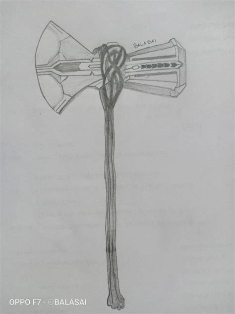 Stormbreaker Pencil Drawing