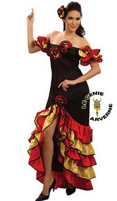 Robe Flamenco Femme