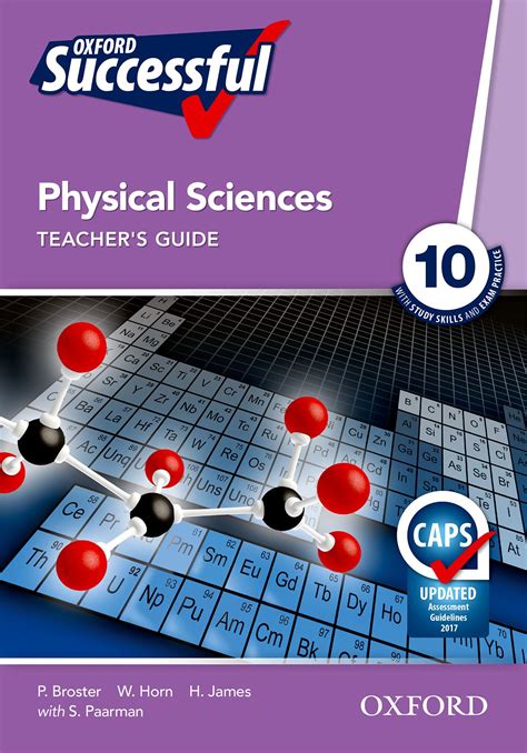 Oxford Successful Physical Sciences Grade Teacher S Guide Ready Learn