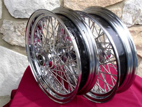 X Spoke Dna Pair Wheels For Harley Heritage Fatboy