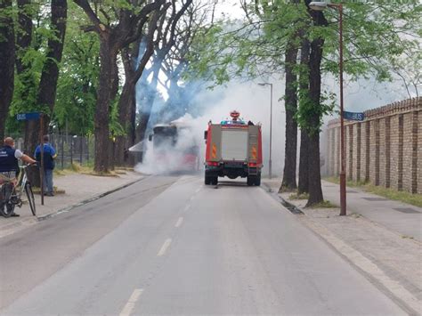 U Subotici Se Zapalio Gradski Autobus Gradsubotica