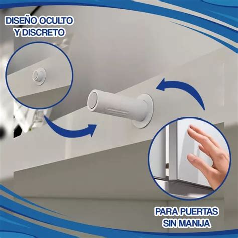 Sistema Push Open Para Puerta Embutir Mm Blanco Pl Stico En Venta En