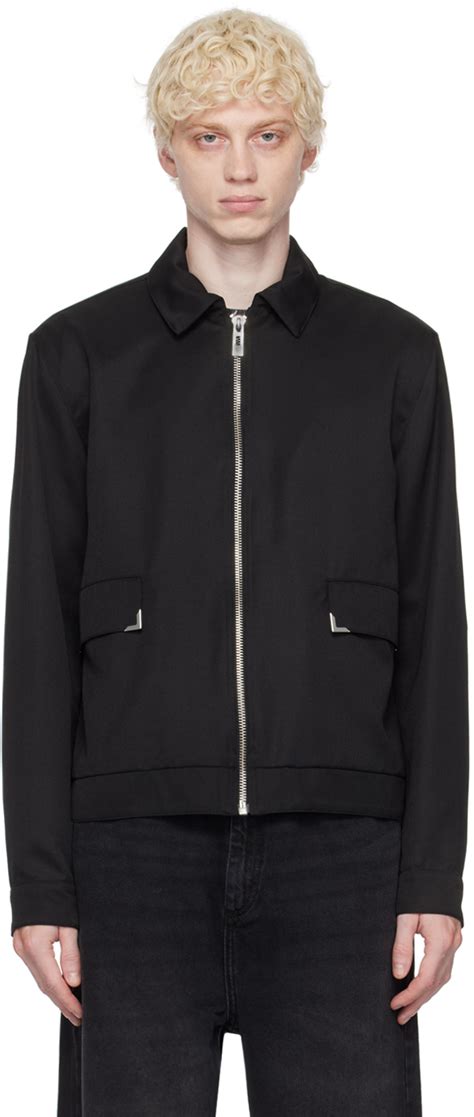 Han Kjobenhavn Black Zip Jacket Han Kjobenhavn