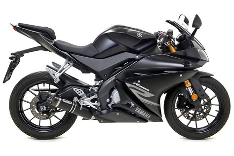 ARROW Thunder ESD YZF R125 RE06 08 Alu Schwarz