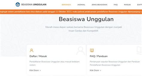 Beasiswa Unggulan Sudah Dibuka Cek Link Pendaftaran Dan Syarat