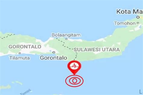 Gede Gempa Magnitudo Guncang Gorontalo Ini Penjelasan Bmkg