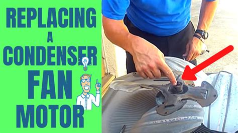 How I Replace An Air Conditioner Condenser Fan Motor Youtube