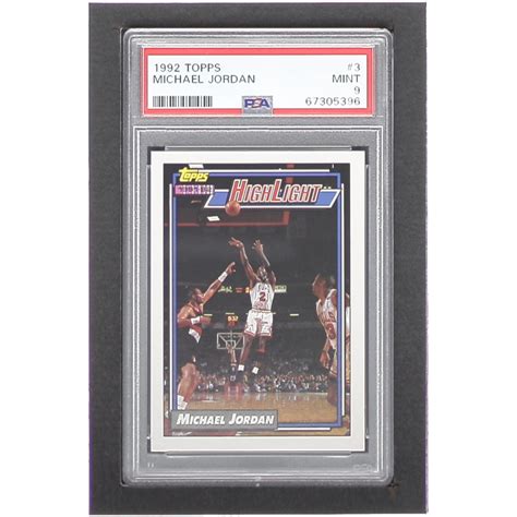 Michael Jordan Topps Hl Michael Lights It Up Psa