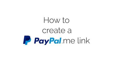 How To Create A Paypal Me Link 2024 Youtube