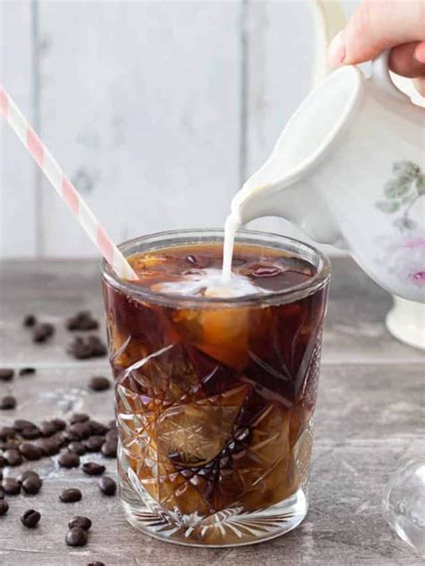 Vanilla Iced Coffee - always use butter