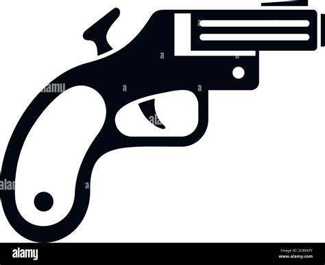 Flare Gun Icon Simple Illustration Of Flare Gun Vector Icon For Web