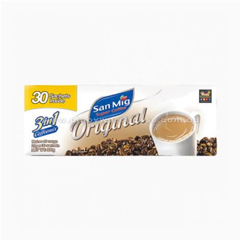 San Mig Super Coffee Original 3 In 1 Coffeemix 30 Sachets 600g 8