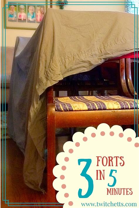 3 Easy Forts To Make At Home In 5 Minutes Or Less Kids Forts Kids