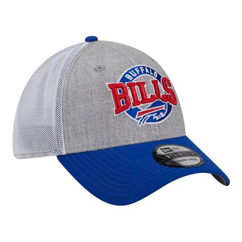 New Era Bills 39thirty Heathered Flex Hat The Bills Store