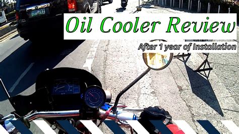 Honda TMX 155 Oil Cooler Review 1 Year Old Oil Cooler TMX 155 2007