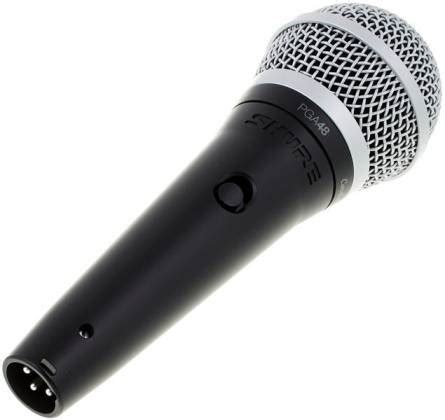 Shure Pga Xlr Cardioid Dynamic Microphone With Switch And Xlr Xlr