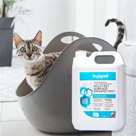 Master Cat Litter Basket+Byopet Pet Antibacterial 3-in-1 Deodorant ...