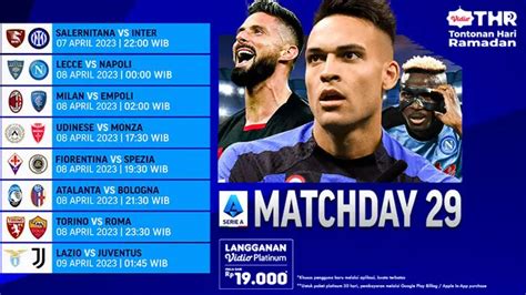 Jadwal Serie A Liga Italia Live Di Vidio Pekan Ini Salernitana Vs