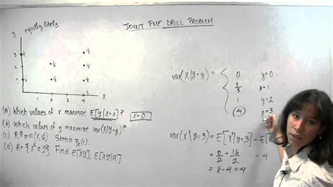 Joint Probability Mass Function Pmf Drill 1 Youtube