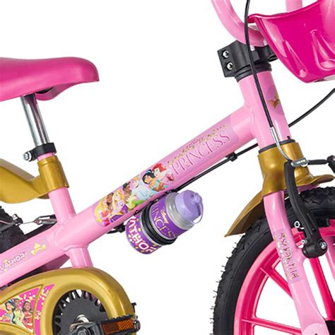 Bicicleta Infantil Rodinhas Aro 16 Princesas Disney Nathor