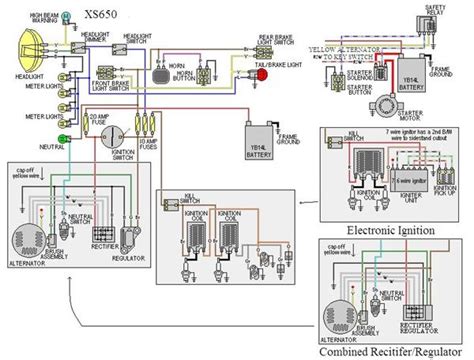 1981 Yamaha Xj650 Wiring Diagram