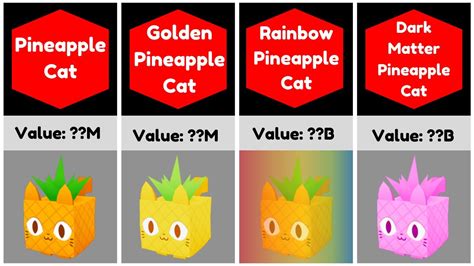 Pineapple Cat Value Psx Values Pet Simulator Value Youtube