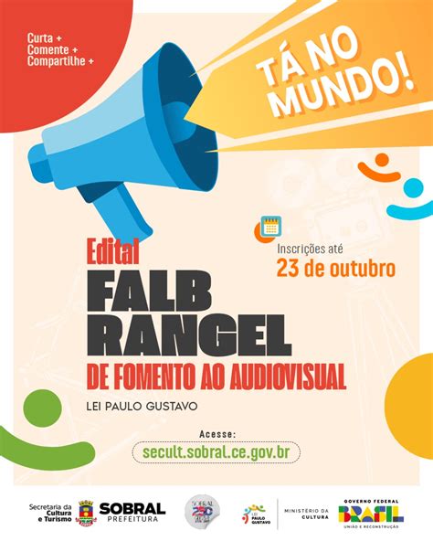 Mapa Cultural Do Cear Edital Falb Rangel De Fomento Ao Audiovisual