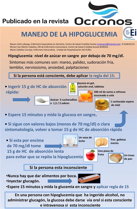 Signos De Hipoglucemia