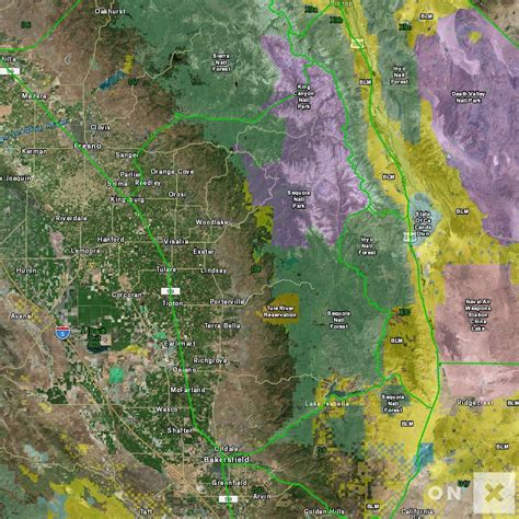 California Hunt Zone D8 Deer - Deer Hunting Zones In California Maps ...