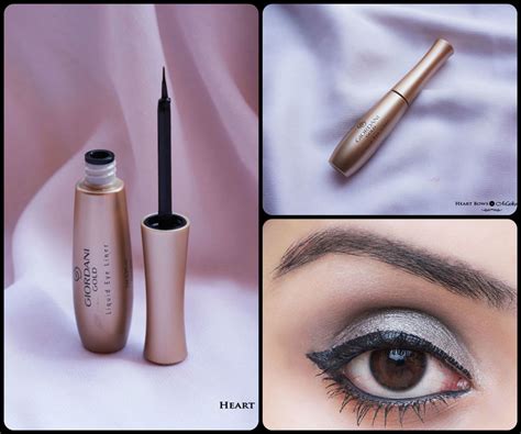 Oriflame Giordani Gold Liquid Eye Liner Shiny Black Review And Swatches