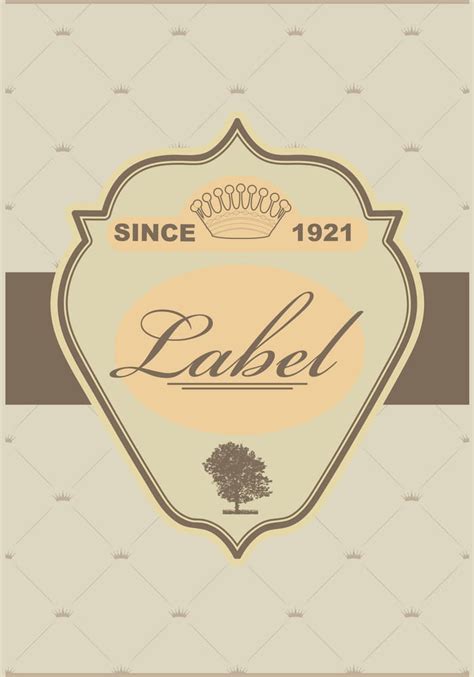 Vintage Label Vector Ai Eps Uidownload