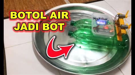 Boat Bottle Remote Control Diy Test Speed Botol Kawalan Jauh