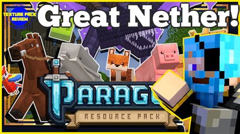 Daz Man Reviews The Paragon Resource Pack Texture Pack In Minecraft