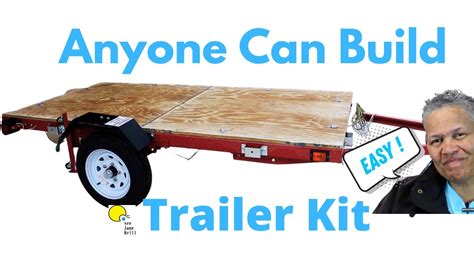 Diy Trailer Kit Anyone Can Build Youtube