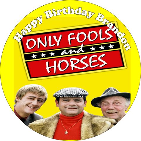 Only Fools and Horses Edible Cake Topper