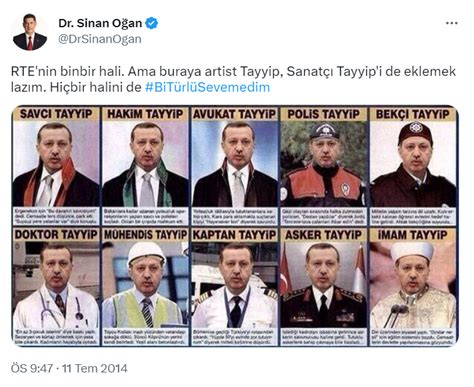 Ar Iv Unutmaz On Twitter Sinan O An Rte Nin Binbir Hali Hi Bir