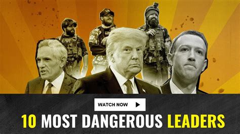 Ten Most Dangerous And Deadliest Leaders In The History Of World Most