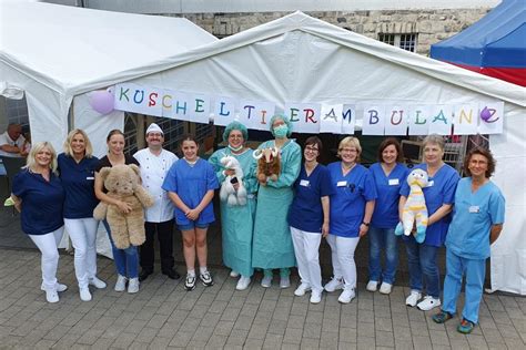 Kuscheltierambulanz An Der DGD Stadtklinik Hemer Mit Hohem Kuschelindex