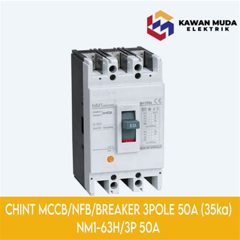 Jual Chint Mccb Nfb Breaker Pole A Ka Type Nm H P A