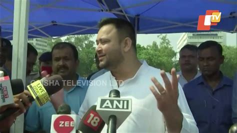 Bihar Dy Cm Tejashwi Yadav Speaks On Suspension Of Nmch Chief Youtube