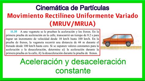 Calcular La Aceleraci N Y Desaceleraci N En Movimiento Rectil Neo