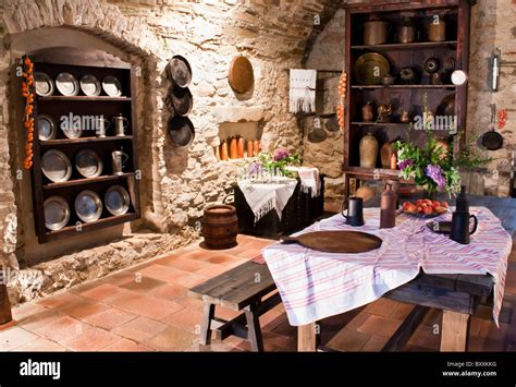 Medieval castle interior hi-res stock photography and images - Alamy