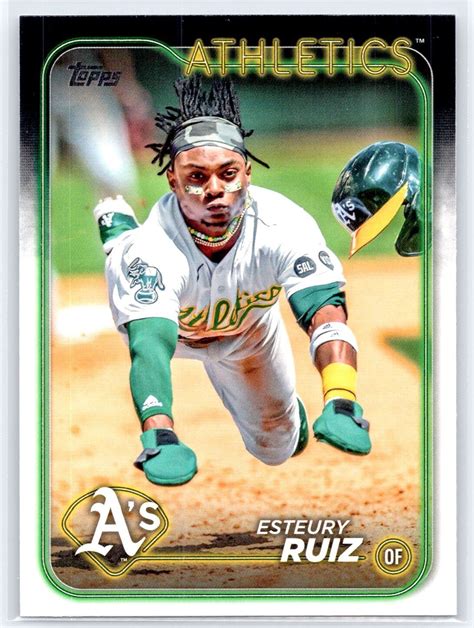 2024 Topps Series 1 21 Esteury Ruiz EBay