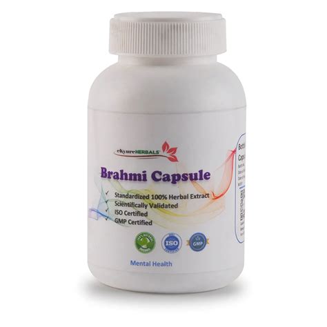 Ekyure Herbals Brahmi Bacopa Capsule Ekyure Herbals