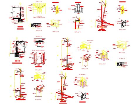 Detalhes Construtivos Em Autocad Baixar Cad 3574 Kb Bibliocad