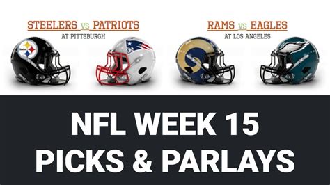 Nfl Picks And Parlays 12 16 18 Youtube