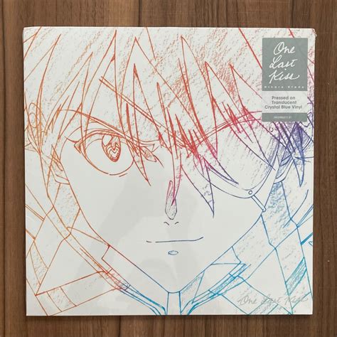 Hikaru Utada One Last Kiss Translucent Blue Vinyl Hobbies Toys