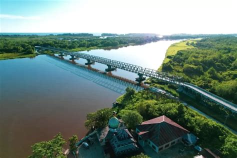 Megahnya Jembatan Terpanjang Di Aceh Ini Bisa Pangkas Waktu Perjalanan