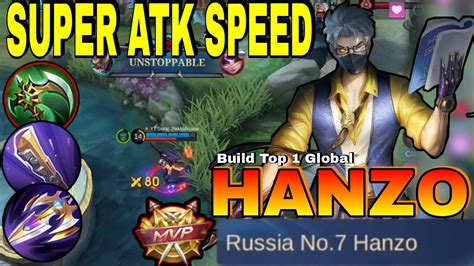 Hanzo Best Build 2024 Insane Damage Build Top 1 Global Hanzo